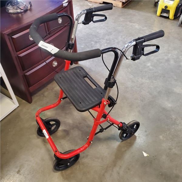 EVOLUTION FOLDING WALKER WITH BRAKES