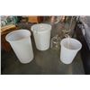 Image 1 : GLASS WINE CARBOY AND WINE MAKING BUCKETS