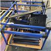 Image 2 : 4 WHEEL 2 TIER PIPE CART WITH RAM LAPTOP BRACKET AND SHELF BRACKETS