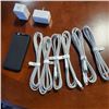 Image 1 : 6 BRAIDED APPLE IPHONE CORDS WITH 2 SMART WIFI SOCKETS AND POWER BANK