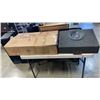 Image 1 : 29 INCH BLACK BAR STOOL AND SPEAKER