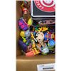 Image 3 : 2 BOXES OF ACTION FIGURES, SUPER HEROS AND GAMES