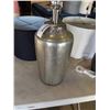 Image 2 : GALVANIZED TABLE LAMP AND DECORATIVE TABLE LAMP WITH SHADES