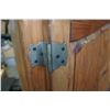 Image 9 : RUSTIC 7FT STORAGE CABINET WITH DRAWERS