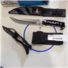 Image 1 : STAINLESS AH318 CHOPPER KNI AND MECHANICAL FOLDING KNIFE