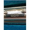 Image 3 : 5 PIECES STERLING SILVER WITH LION HALLMARK - CAKE SERVER, 2 NAPKIN RINGS AND 2 SPOONS