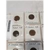 Image 2 : 20 CANADIAN KING GEORGE V SMALL CENTS - VARIOUS DATES 1920-1936