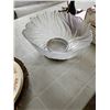 Image 8 : ANTIQUE PLATES, TUREEN AND CRYSTAL BOWL