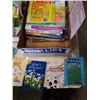 Image 8 : 2 TRAYS OF ACTIVITY AND COLORING BOOKS, GEOMETRY SET, STICKERS