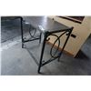 Image 2 : METAL AND WOOD ENDTABLE