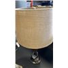 Image 3 : ART GLASS AND STONE LOOK TABLE LAMPS