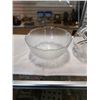 Image 2 : LARGE CRYSTAL BOWL AND GLASS BOWL