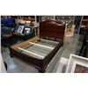 Image 1 : QUEENSIZE SLEIGH BED FRAME