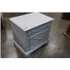 Image 2 : WHITE 1 DRAWER NIGHTSTAND