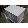 Image 3 : WHITE 1 DRAWER NIGHTSTAND