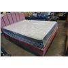 Image 1 : QUEEN SIZE SEALY POSTUREPEDIC LUXURIA COMFORT EUROTOP MATTRESS W/ BOX SPRING