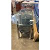 Image 3 : 3 PIECE GLASSTOP COFFEE TABLE SET