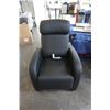 Image 2 : BLACK LEATHER LOOK MASSAGE CHAIR