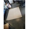 Image 1 : 6 X 8 FOOT BEIGE AREA CARPET