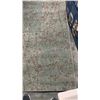 Image 2 : 4 X 6 FOOT GREEN STRIPED AREA CARPET