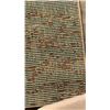 Image 3 : 4 X 6 FOOT GREEN STRIPED AREA CARPET