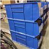 Image 3 : 3 QUANTUM QRB166 GIANT HOPPER BINS RETAIL $209 EACH 42" X18 X14" - 5.34 CUBIC FT