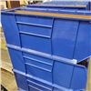 Image 4 : 3 QUANTUM QRB166 GIANT HOPPER BINS RETAIL $209 EACH 42" X18 X14" - 5.34 CUBIC FT