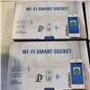 Image 2 : 4 NEW WIFI SMART SOCKET PLUGS