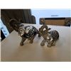 Image 1 : 2 DECORATIVE ELEPHANT FIGURES