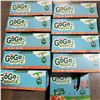 Image 3 : LOT OF 10 NEW BOXES OF 4 GOGO SQUEEZ FRUIT SNACK POUCHES BB FEB 2022