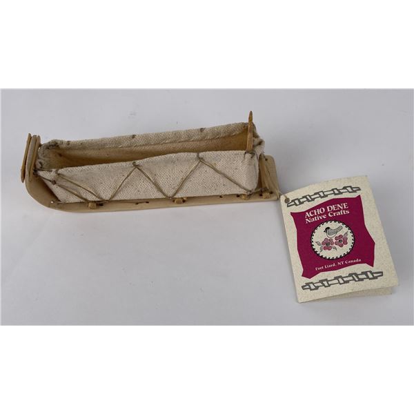 Miniature Dogsled Acho Dene Fort Laird Canada