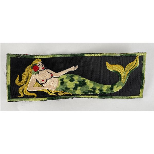 Vietnam War Nude Mermaid Uniform Hippie Patch