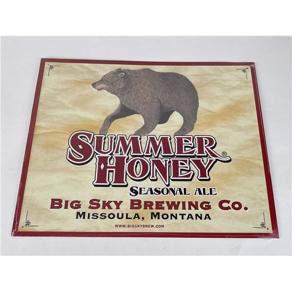 Big Sky Brewing Missoula Montana Sign Summer Honey