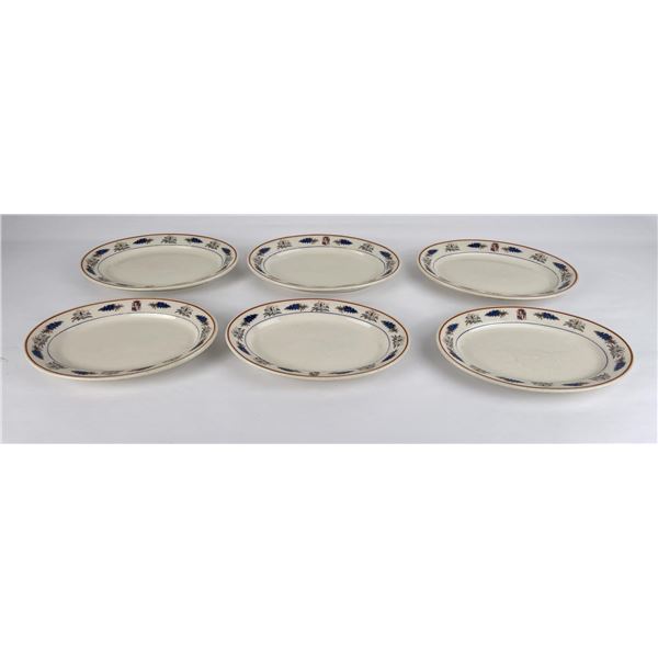 Hotel Finlen Butte Montana Dining Plates