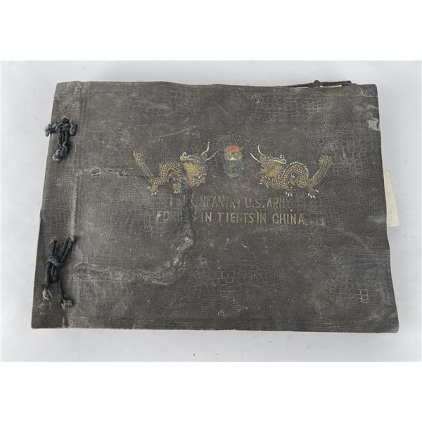 1920s US Army Tientsin China Photo Album