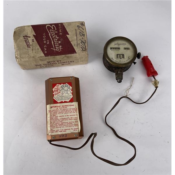 Stewart Warner Speedometer Terado Battery