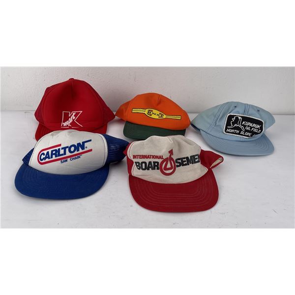 Group of Vintage Snapback Hats