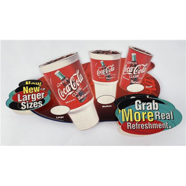 1990s Coca Cola Fountain Drink Store Display 3D