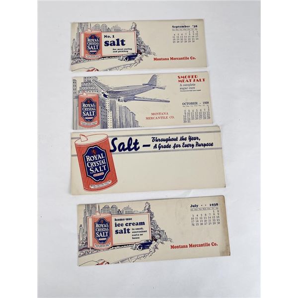 Royal Crystal Salt Montana Mercantile Co Blotters