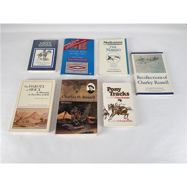 Charles Russell Remington Navajo Books