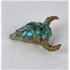 Image 2 : Turquoise and Wire Buffalo Skull Paperweight