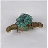 Image 3 : Turquoise and Wire Buffalo Skull Paperweight