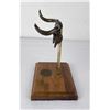 Image 2 : Bronze Steer Skull Colt Pistol Display Rack