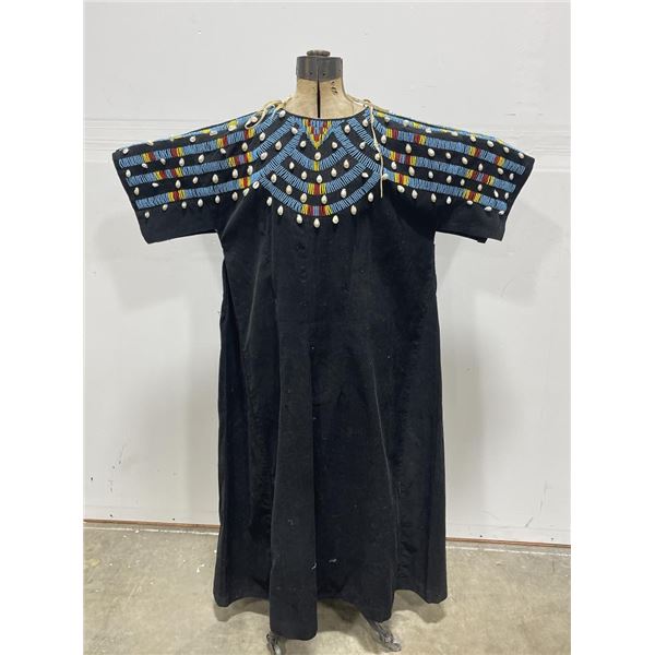 Montana Crow Indian Cowry Shell Beaded Dress