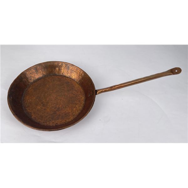 Antique Butte Montana Miners Copper Frying Pan