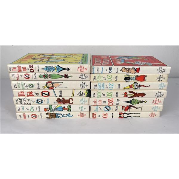 14 Vol Set Wizard of OZ by Baum 1956