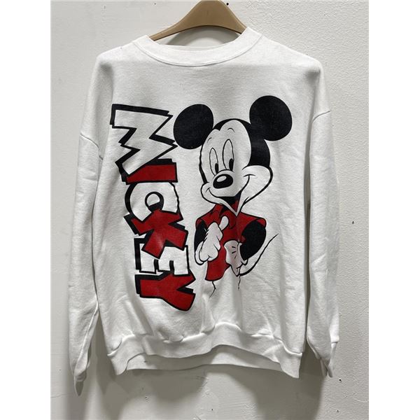 Vintage Mickey Mouse Sweatshirt Size XL 50/50