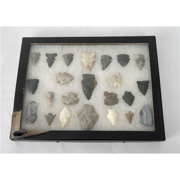 Collection of Ancient Indian Arrowheads