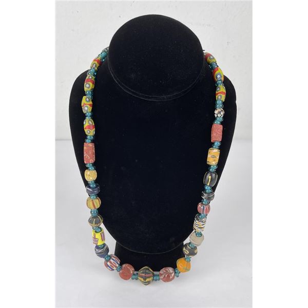 Montana Indian Trade Bead Necklace