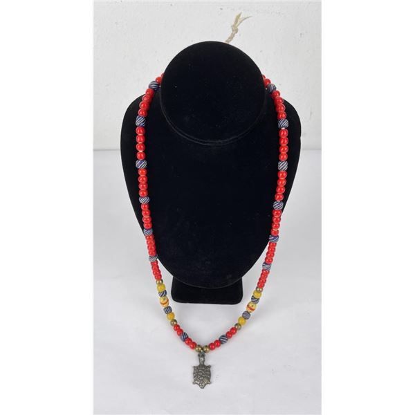 Montana Indian Trade Bead Necklace
